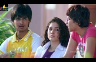 Happy Days Movie Scenes | Nikhil and Gayatri Rao Scenes Back to Back | Sri Balaji Video